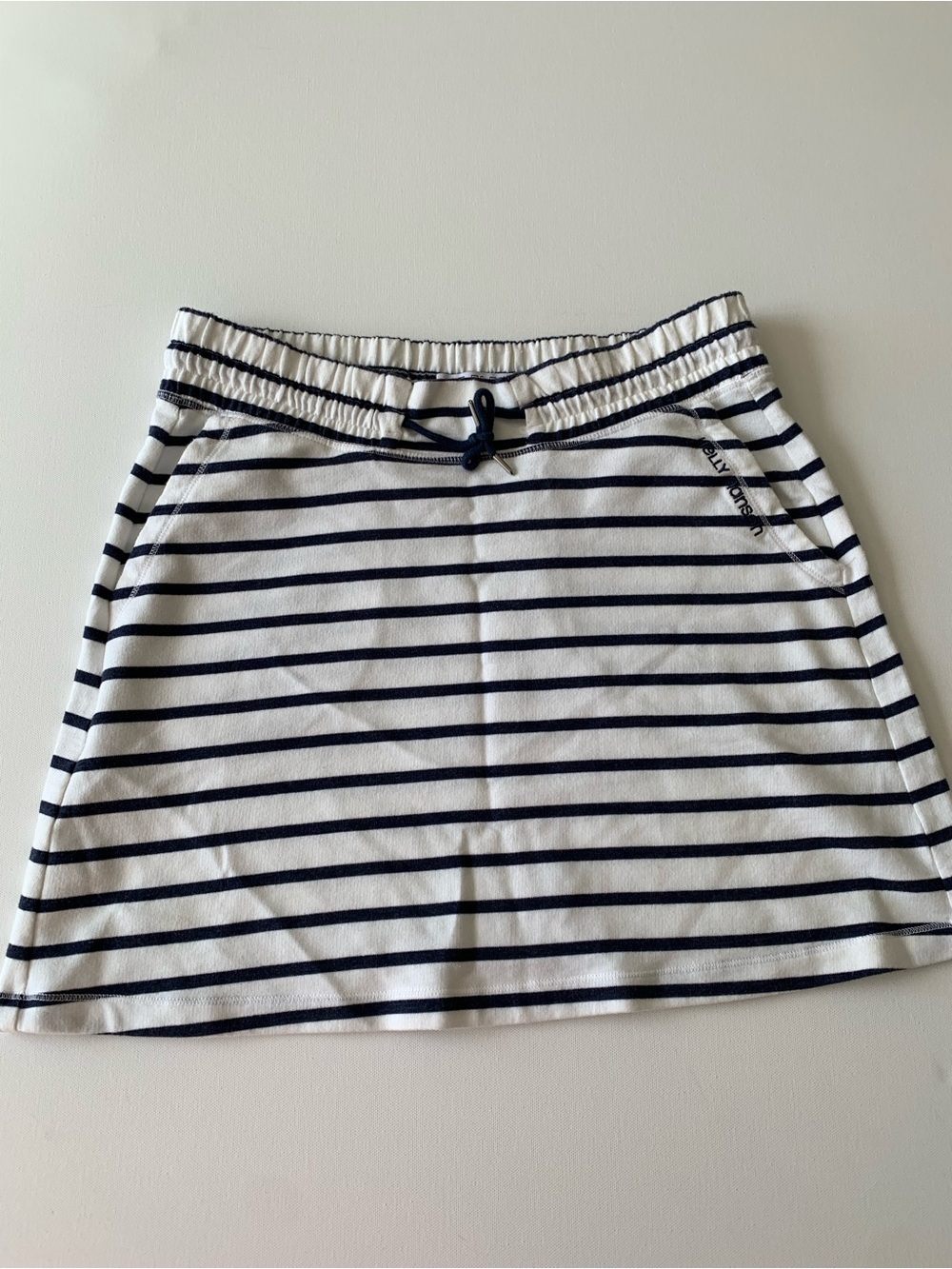 Helly Hansen Mini Skirt Black white strip Women's size M